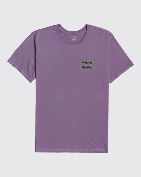 Billabong Crayon Wave T-Shirt for Men Purple Haze U1SS86BIF0