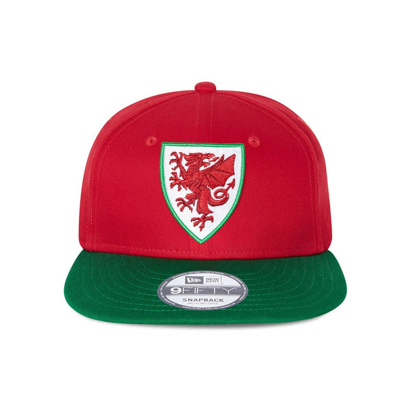 New Era Wales FA cotton red 9Fifty Cap 60183832