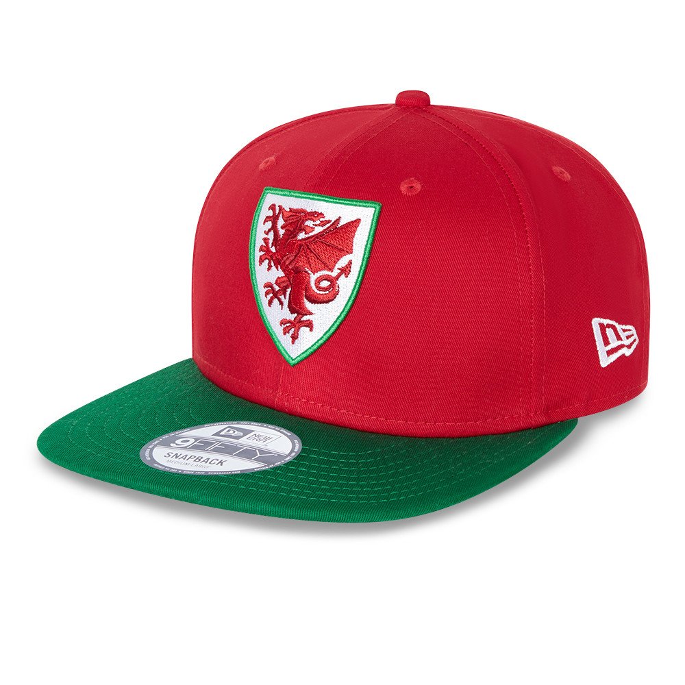 New Era Wales FA cotton red 9Fifty Cap 60183832