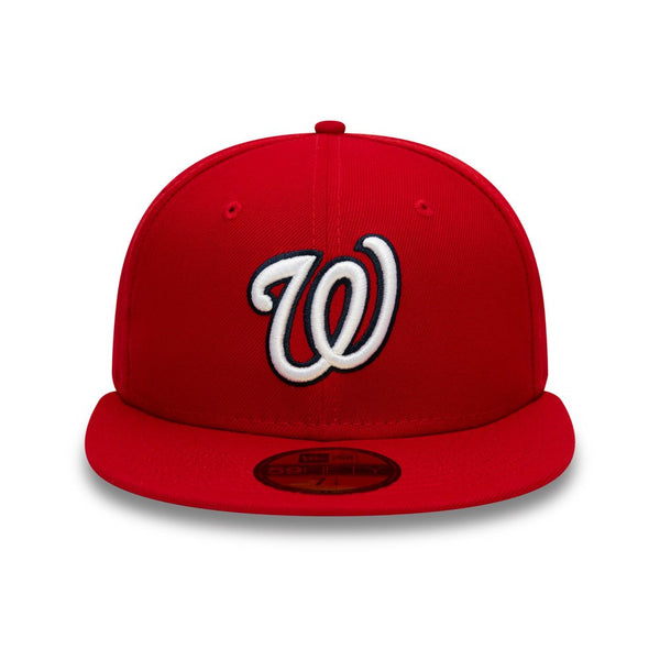New Era Washington Nationals Authentic on Field Red 59Fifty Cap 12593070  7 1/2