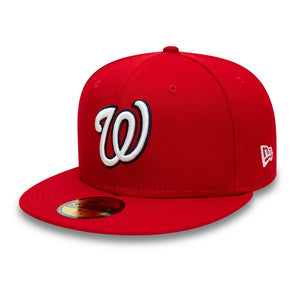 New Era Washington Nationals Authentic on Field Red 59Fifty Cap 12593070  7 1/2