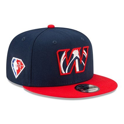 New Era Washington Wizards NBA Draft Navy 9Fifty Cap S/M 60143718